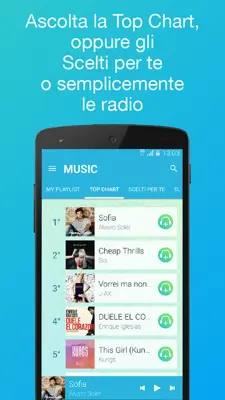 MUSIC by 3 android App screenshot 2